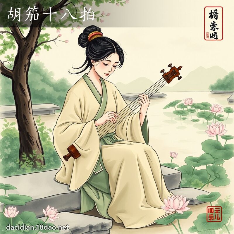 胡笳十八拍 - 国语大辞典配图