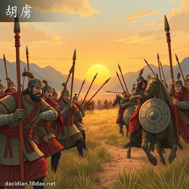 胡虏 - 国语大辞典配图
