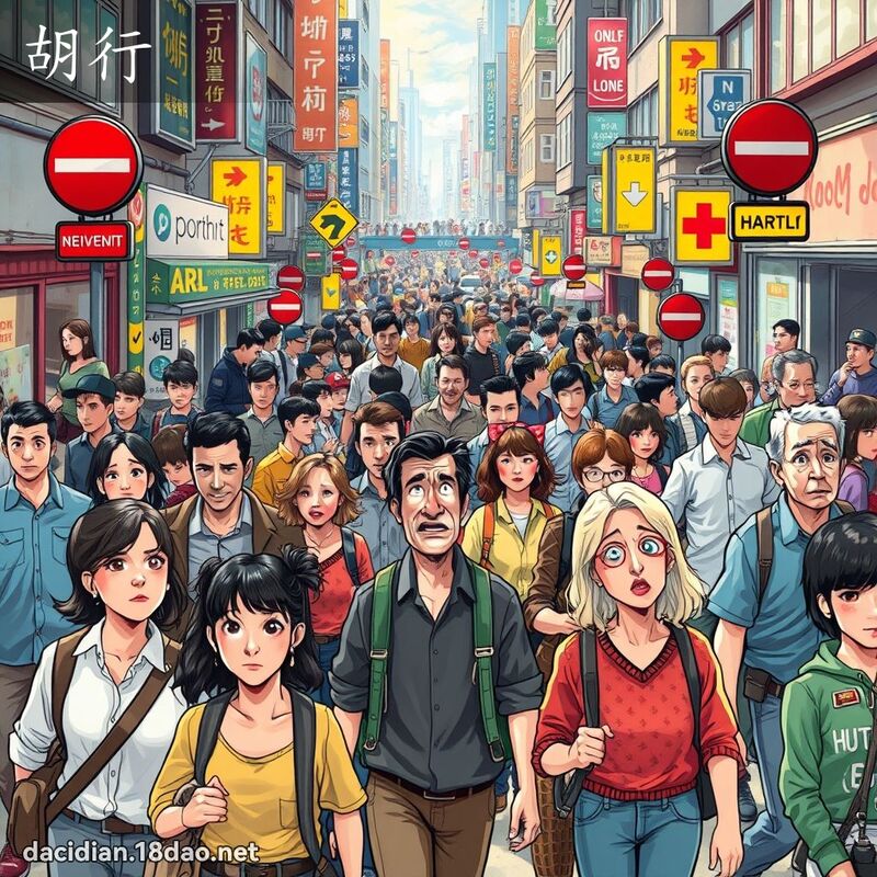 胡行 - 国语大辞典配图