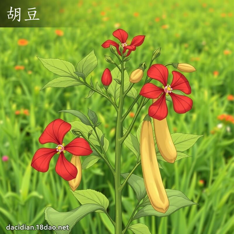 胡豆 - 国语大辞典配图