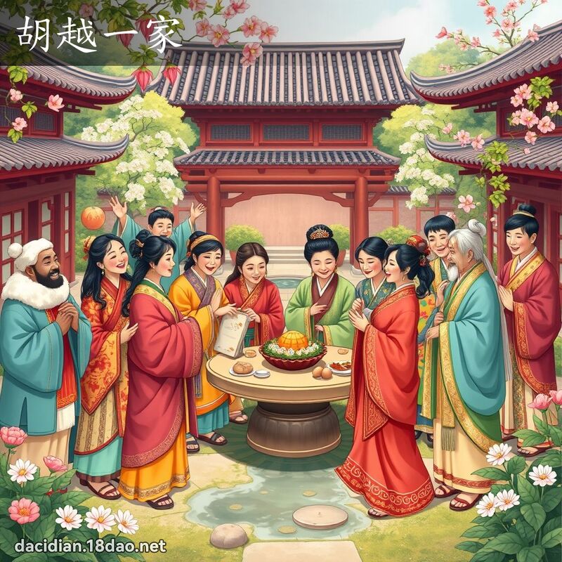 胡越一家 - 國語大辭典配圖