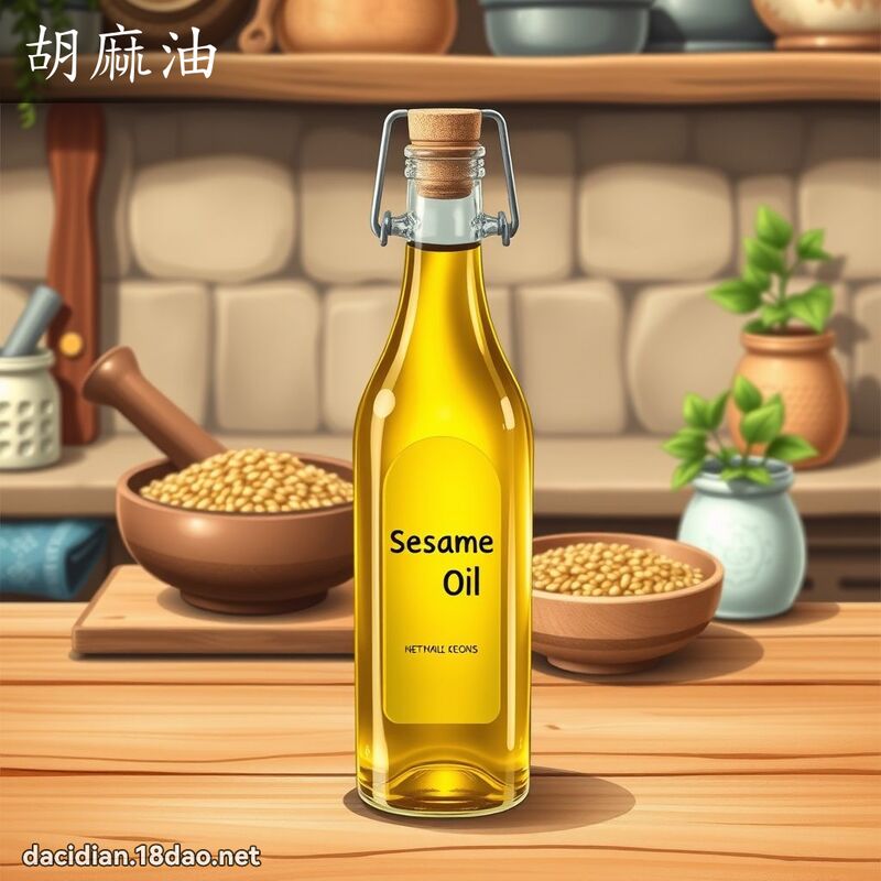 胡麻油 - 国语大辞典配图