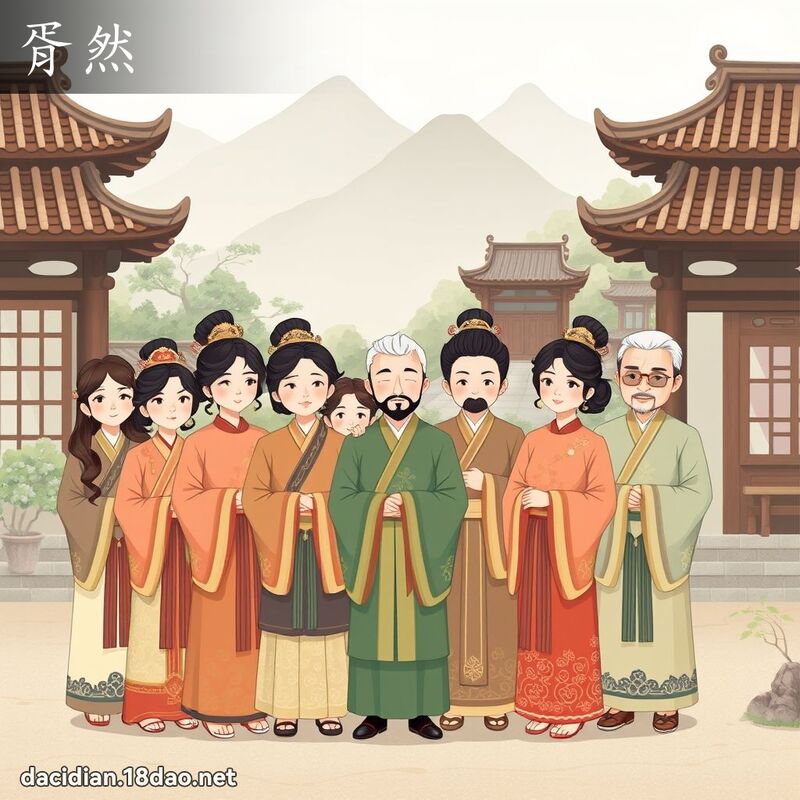胥然 - 國語大辭典配圖
