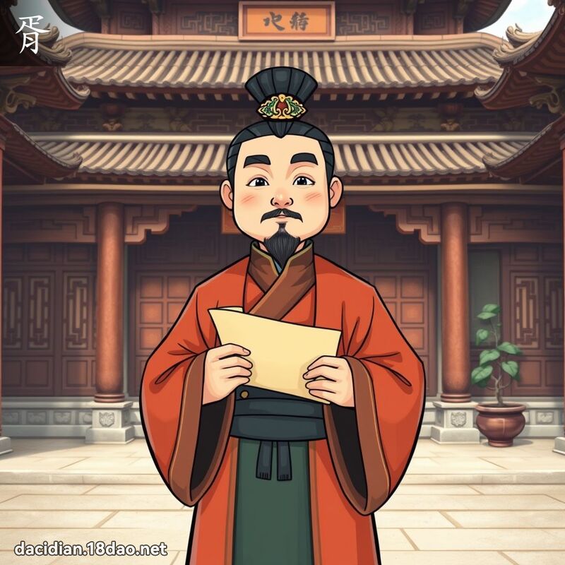 胥 - 國語大辭典配圖