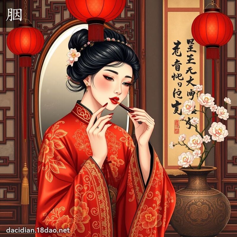 胭 - 國語大辭典配圖