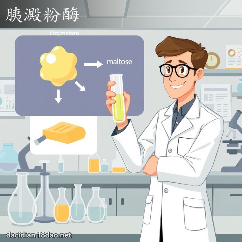 胰淀粉酶 - 国语大辞典配图
