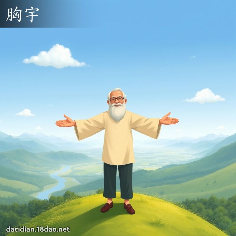 胸宇 - 国语大辞典配图