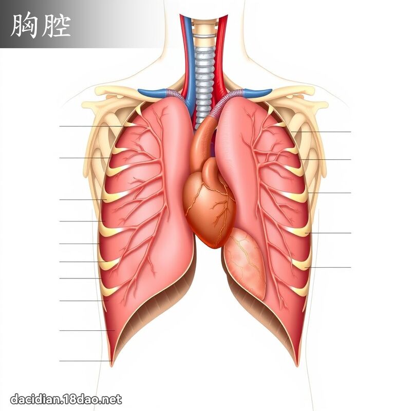 胸腔 - 國語大辭典配圖