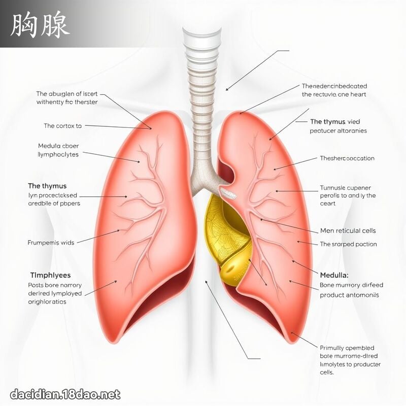 胸腺 - 国语大辞典配图