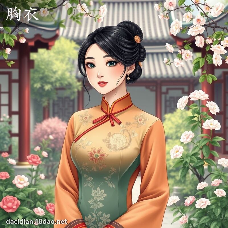 胸衣 - 國語大辭典配圖