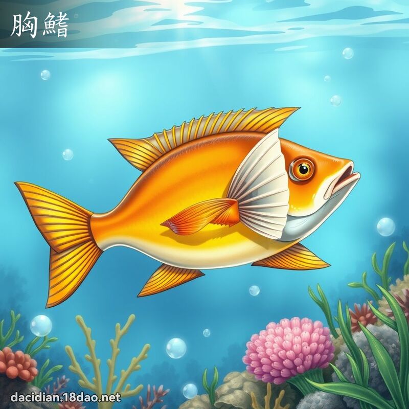胸鰭 - 国语大辞典配图
