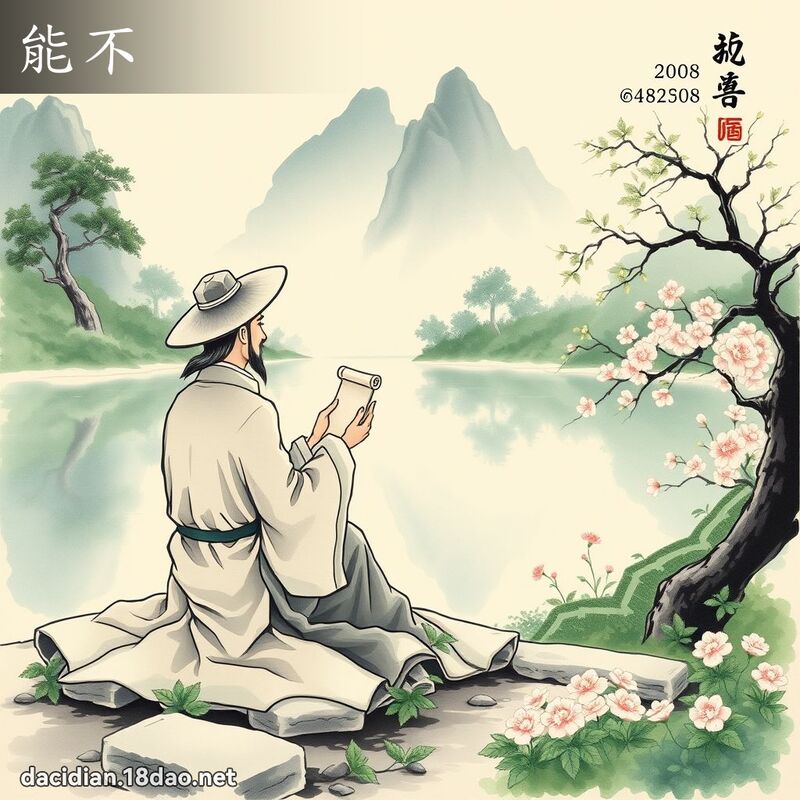 能不 - 国语大辞典配图