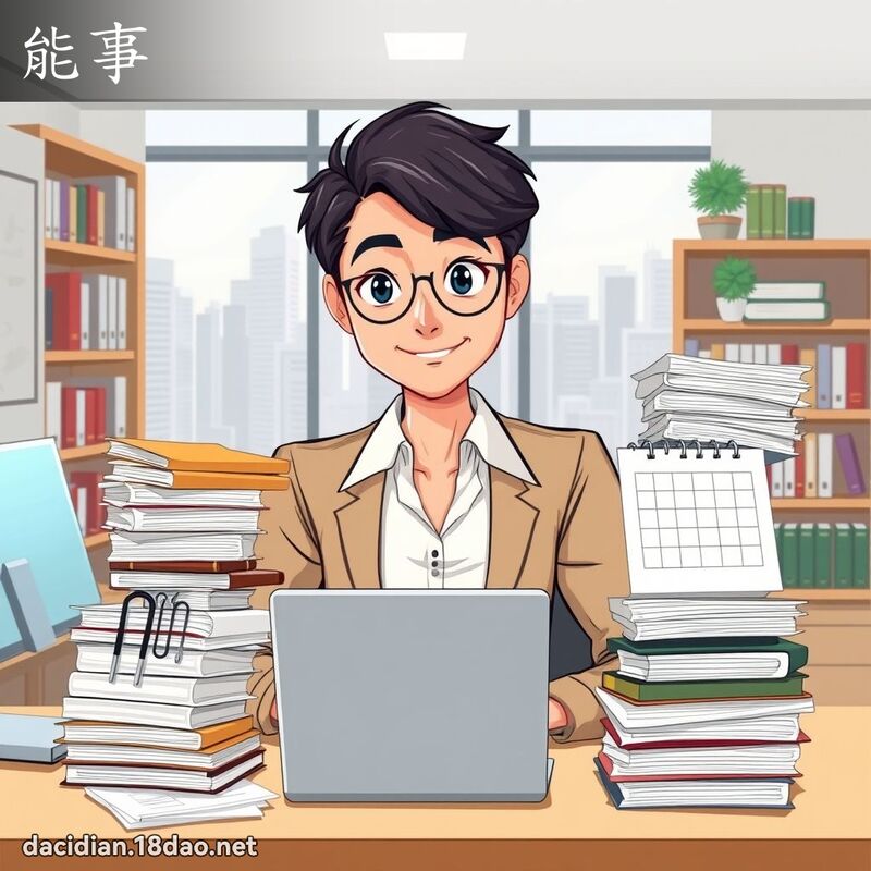 能事 - 国语大辞典配图