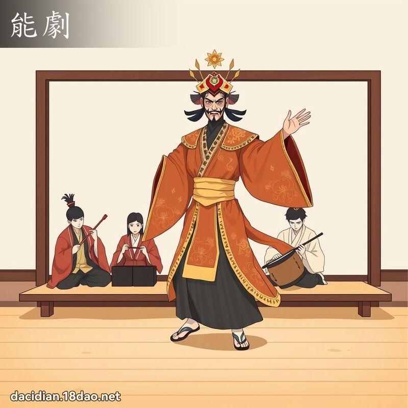 能剧 - 国语大辞典配图