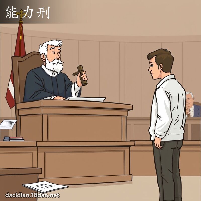 能力刑 - 国语大辞典配图