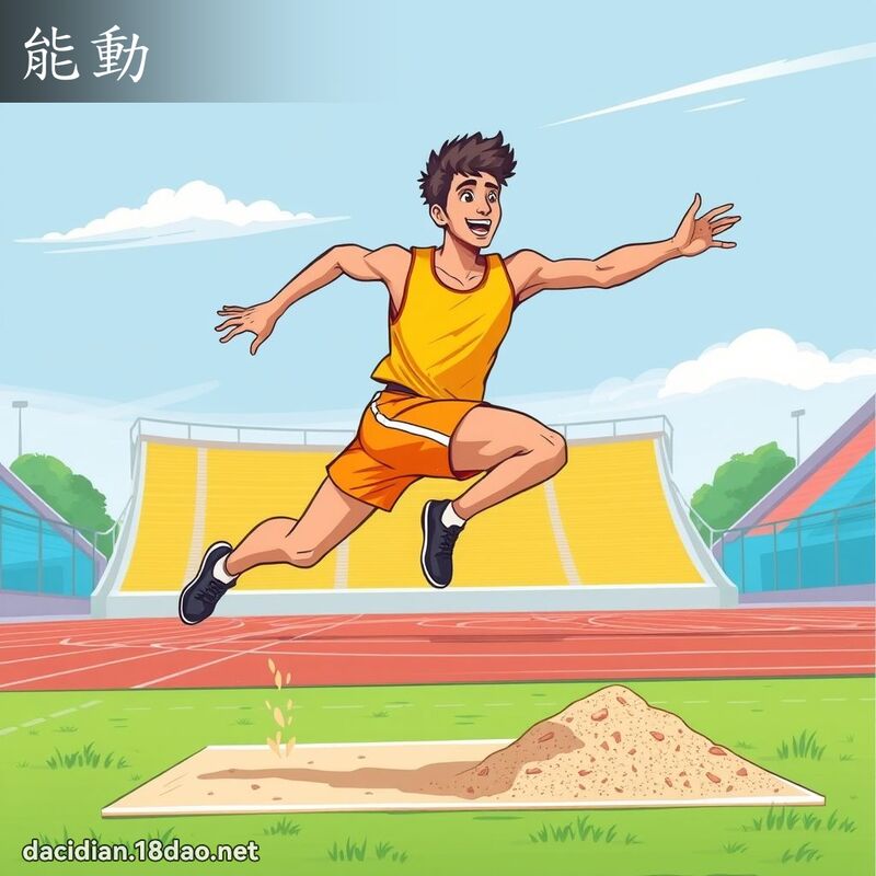能动 - 国语大辞典配图