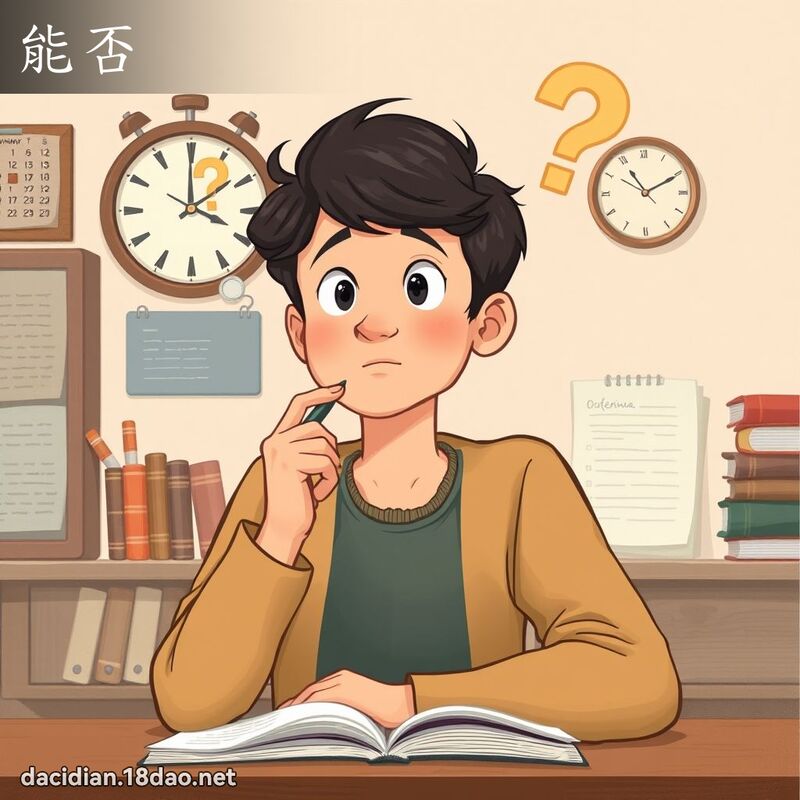 能否 - 国语大辞典配图