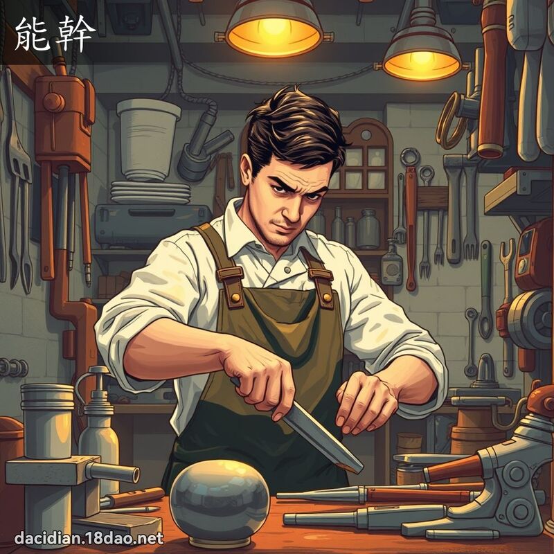 能幹 - 國語大辭典配圖