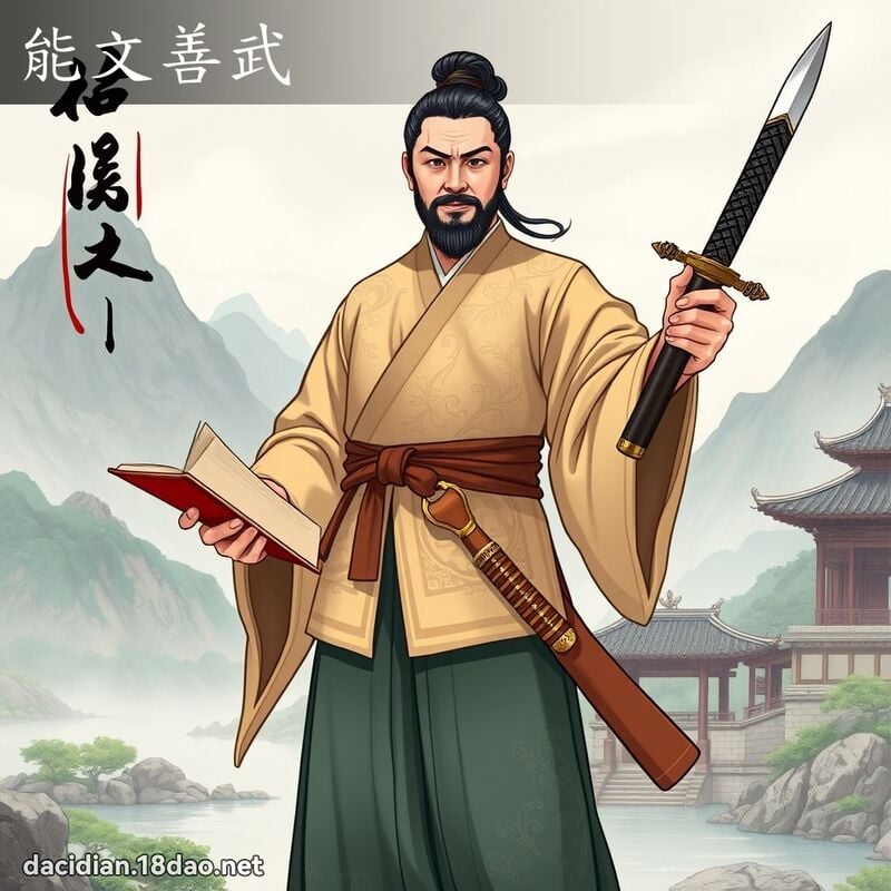 能文善武 - 国语大辞典配图