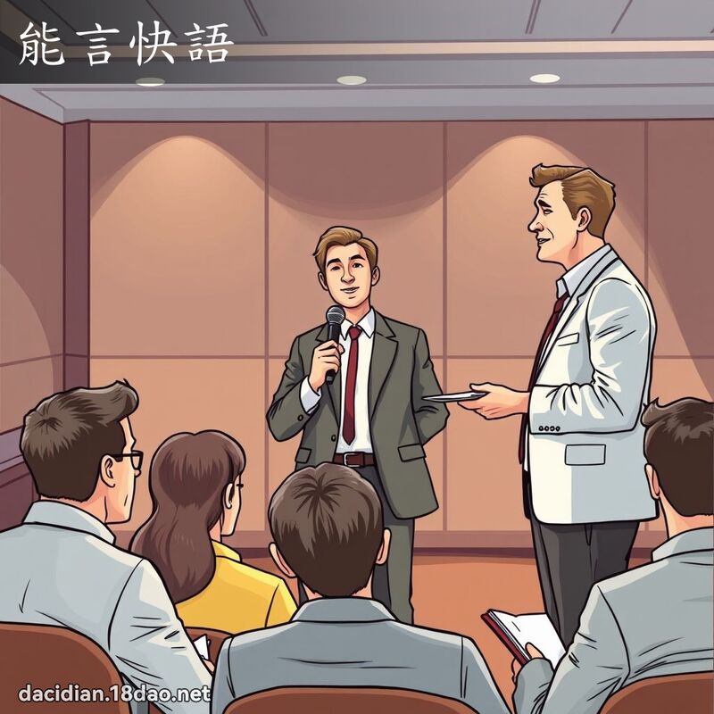 能言快语 - 国语大辞典配图