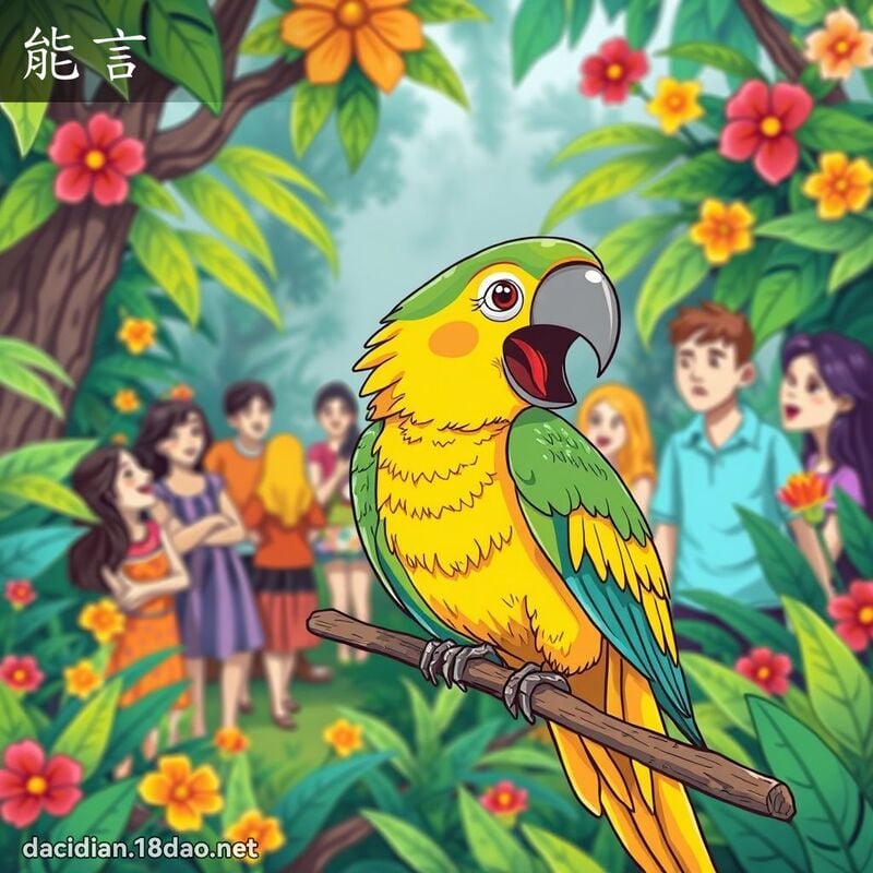 能言 - 國語大辭典配圖