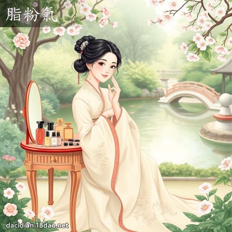 脂粉气 - 国语大辞典配图