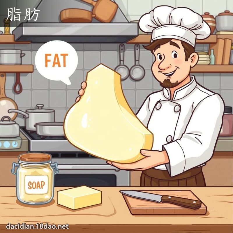 脂肪 - 國語大辭典配圖