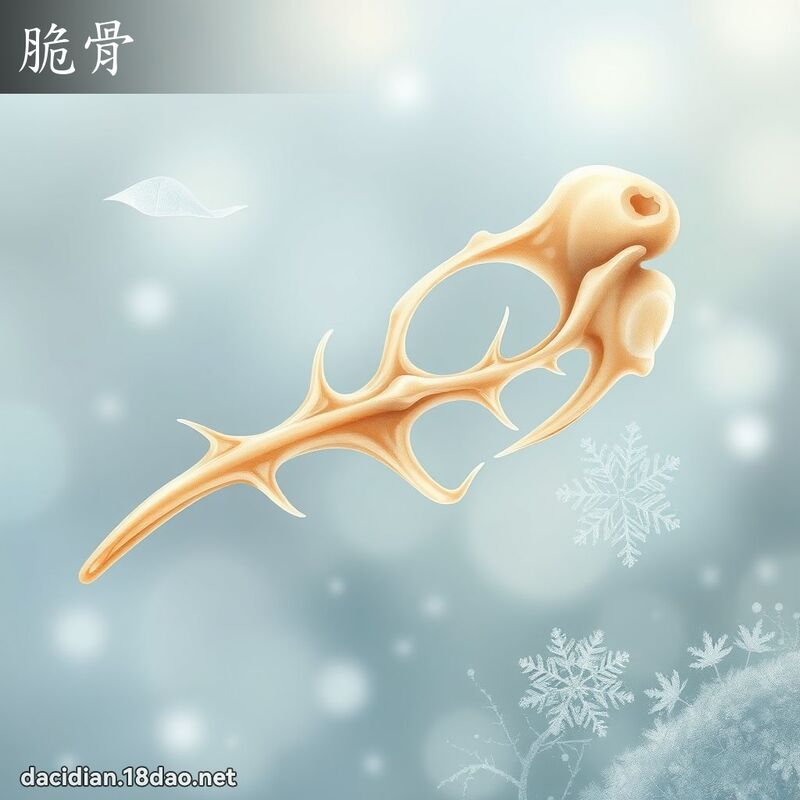 脆骨 - 國語大辭典配圖