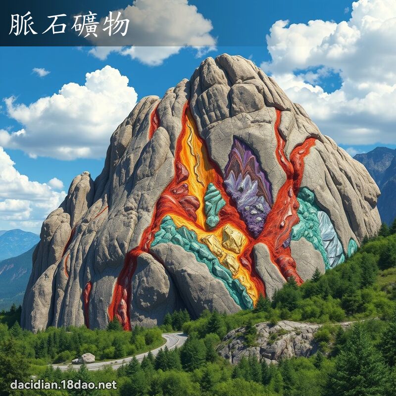 脉石矿物 - 国语大辞典配图