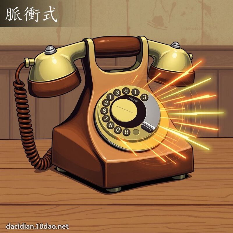 脈衝式 - 國語大辭典配圖