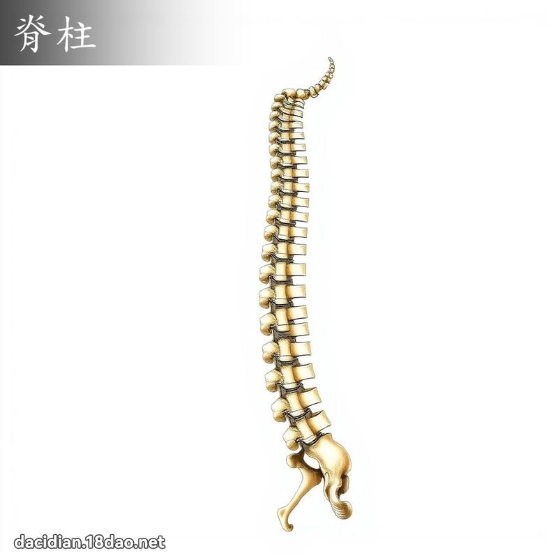 脊柱 - 國語大辭典配圖
