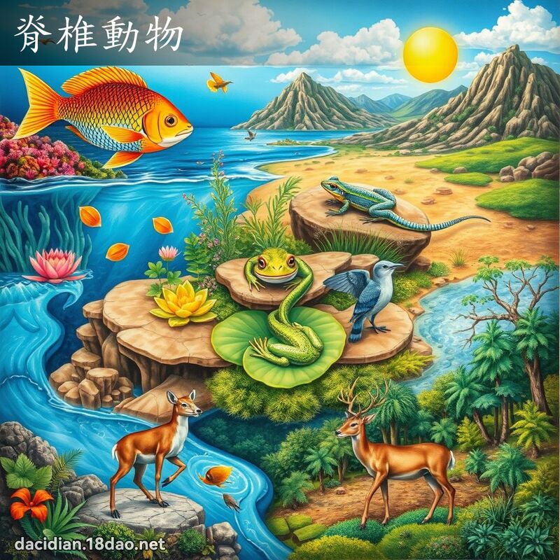 脊椎动物 - 国语大辞典配图