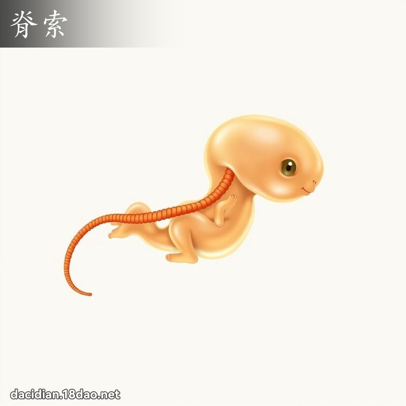 脊索 - 国语大辞典配图