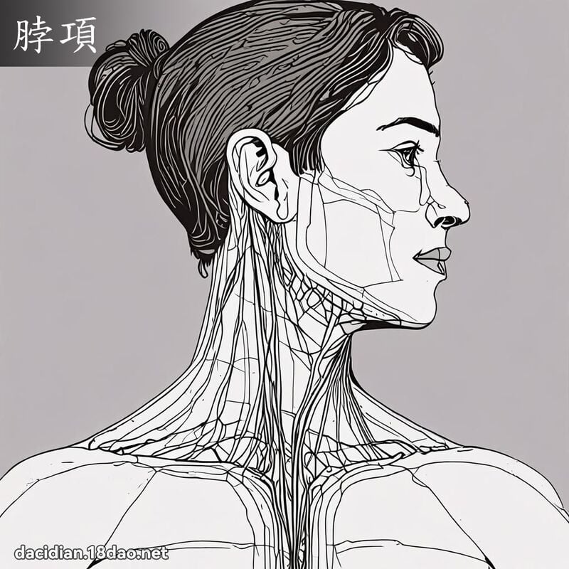 脖项 - 国语大辞典配图