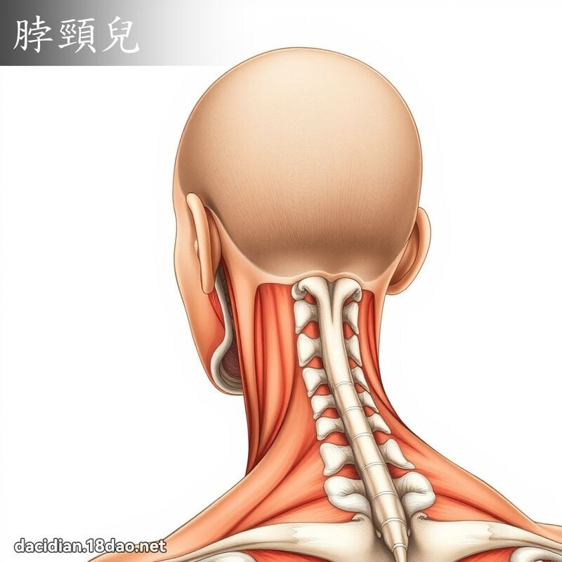 脖颈儿 - 国语大辞典配图