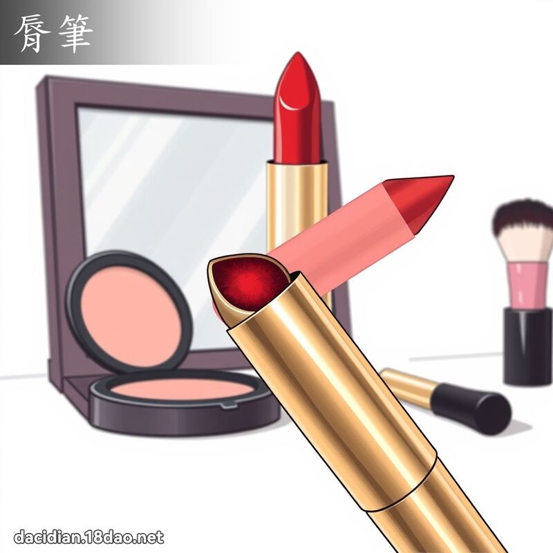 脣笔 - 国语大辞典配图
