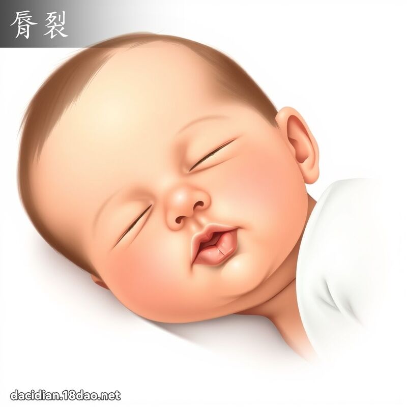 脣裂 - 国语大辞典配图