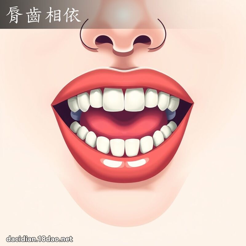脣齿相依 - 国语大辞典配图