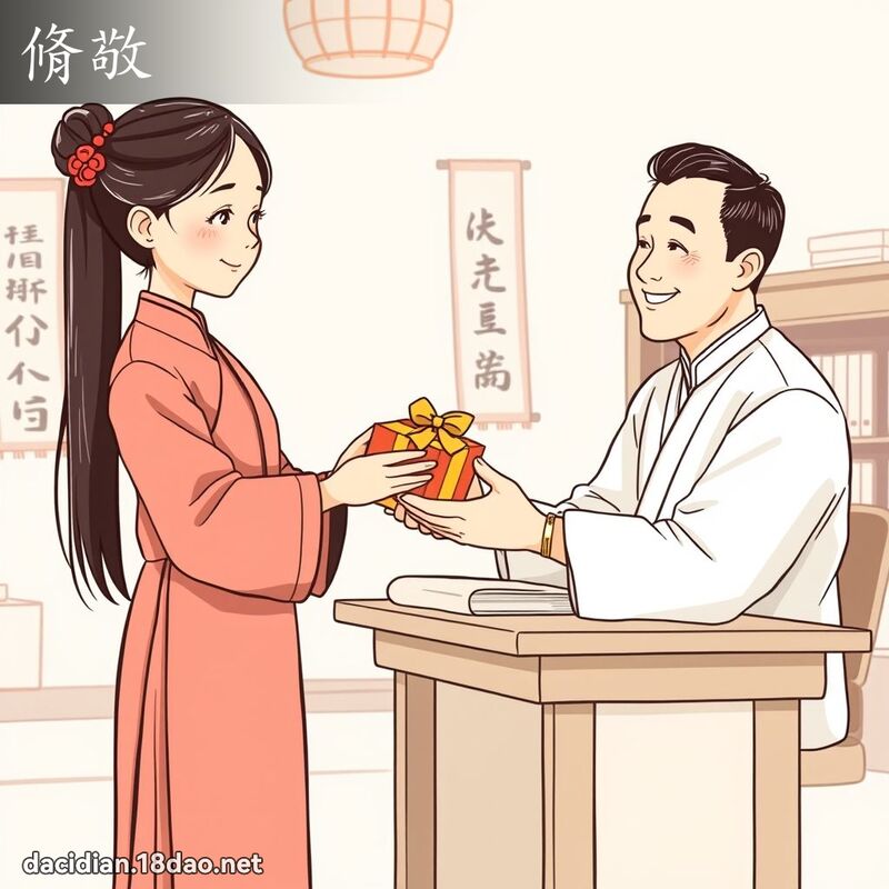 脩敬 - 國語大辭典配圖