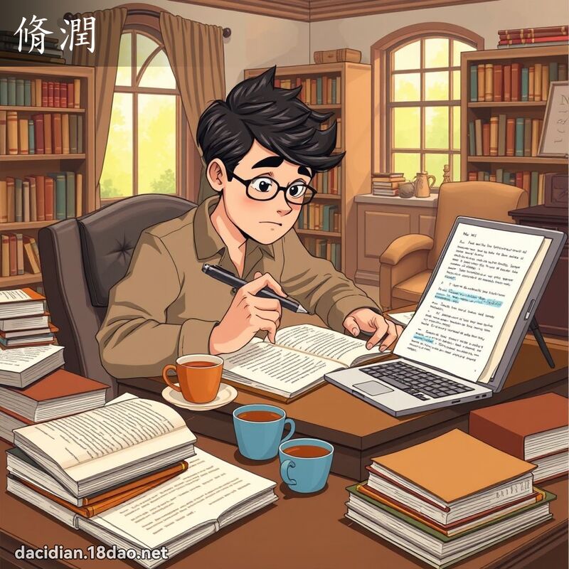 脩润 - 国语大辞典配图