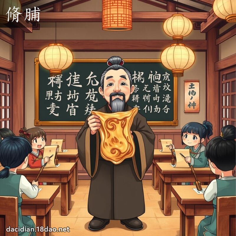 脩脯 - 國語大辭典配圖