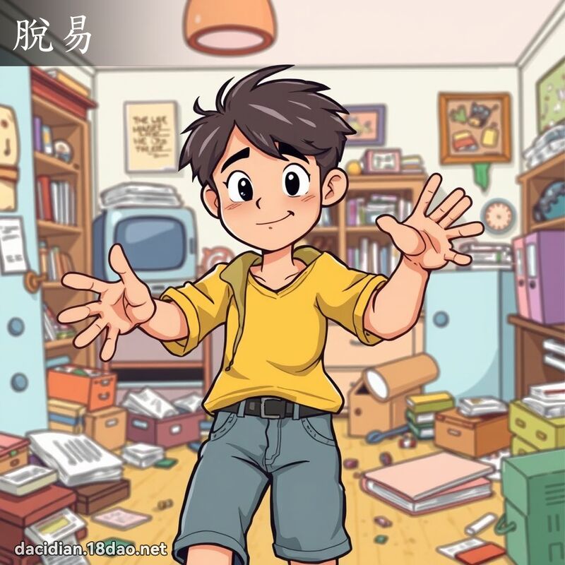 脫易 - 國語大辭典配圖