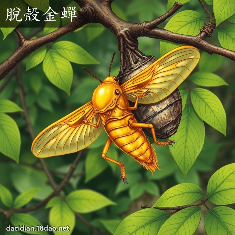 脫殼金蟬 - 國語大辭典配圖