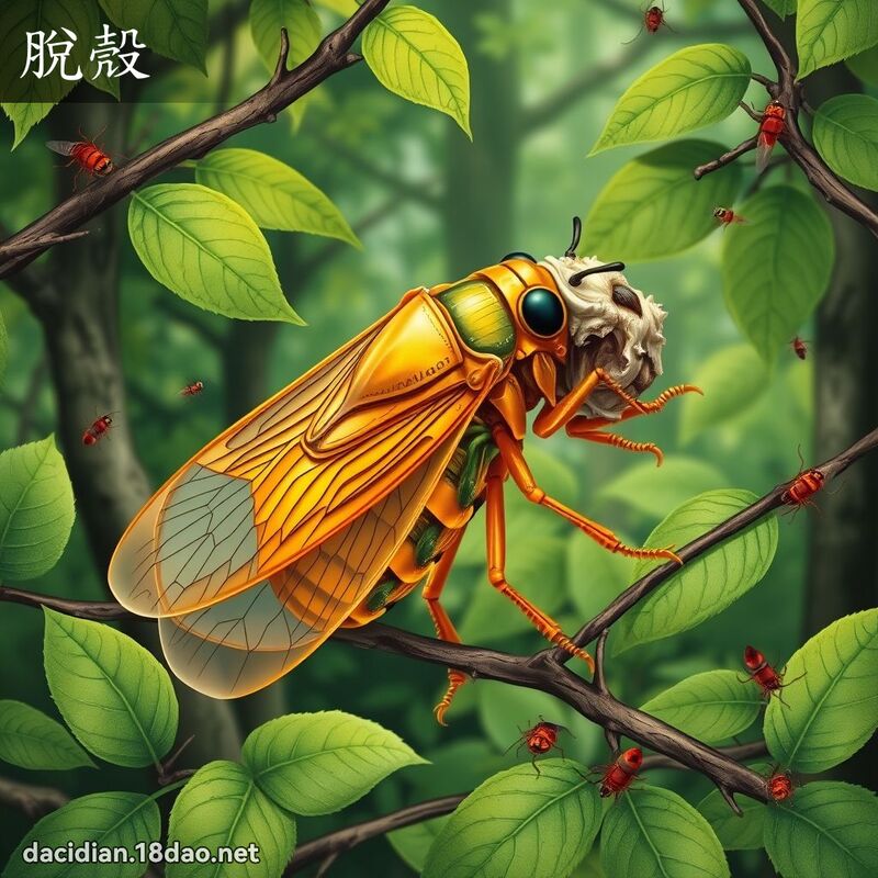 脫殼 - 國語大辭典配圖