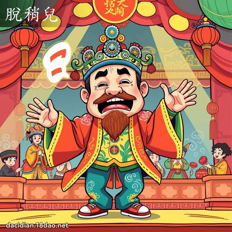 脱稍儿 - 国语大辞典配图