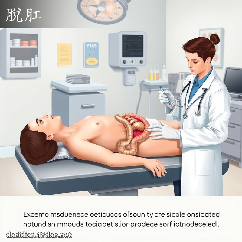 脱肛 - 国语大辞典配图