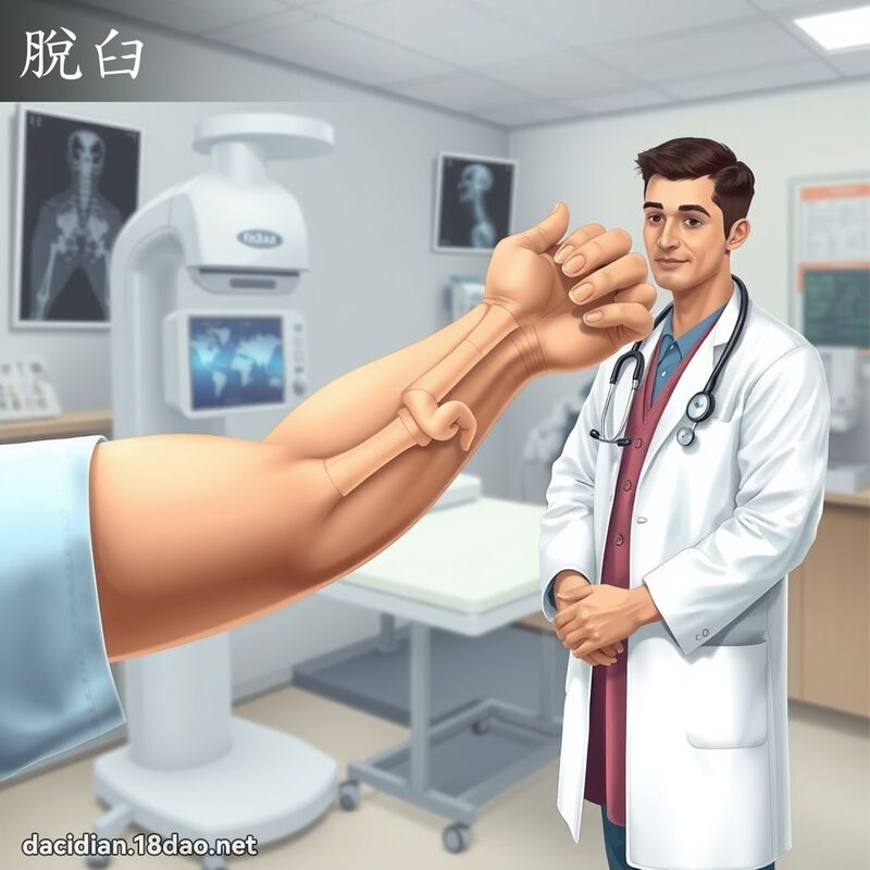 脫臼 - 國語大辭典配圖
