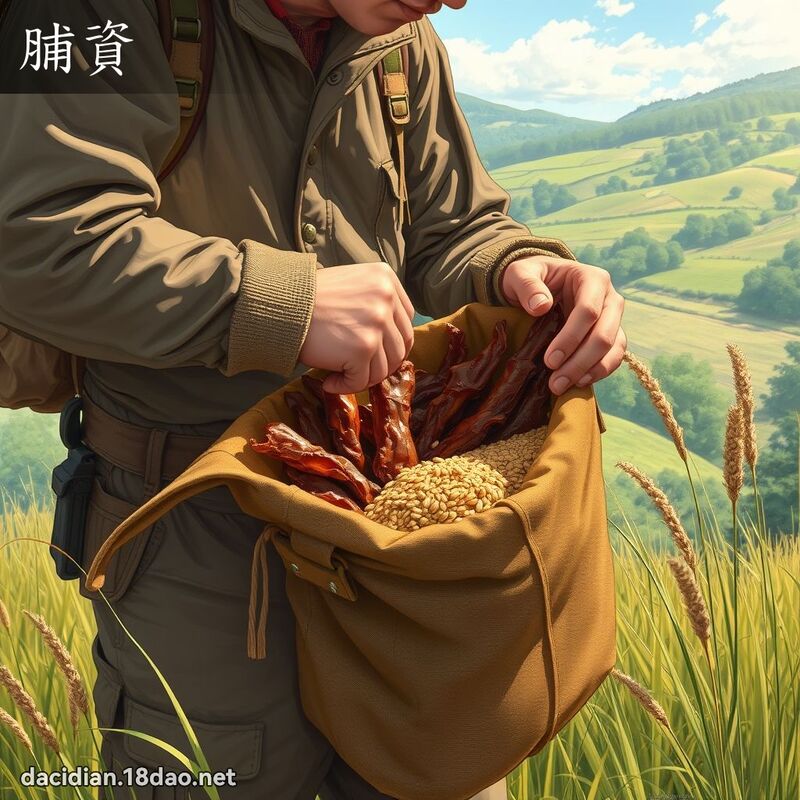 脯资 - 国语大辞典配图