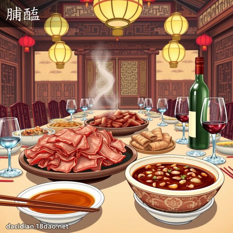 脯醢 - 国语大辞典配图