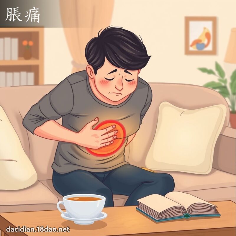 脹痛 - 國語大辭典配圖